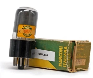 12SA7GT/12SA7 MARCONI NOS ITALY TESTED Tube Valvula Valvola 진공관 真空管 电子管 Valve - Picture 1 of 1
