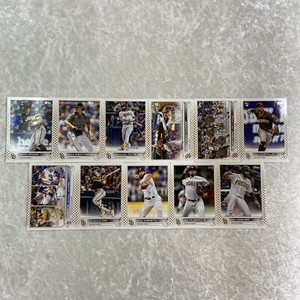 Lot (11) San Diego Padres Team 2022 Topps Gold Star Parallel Baseball Cards
