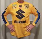 New Reproduction Vintage Suzuki Shirt, Mens L, Mx Motocross Twinshock