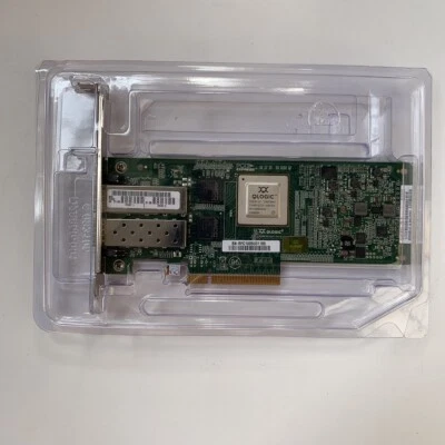  QLogic NetApp QLE8152-SR-T-N 10GBase-X 2-Ports FE0210401-25 Network Card PCIe - Image 1 of 4