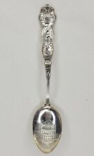 Antique Unger Bros Sterling Silver Boston Souvenir Spoon