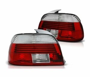 rear lights for BMW E39 2000 2001 2002 2003 saloon red white LED - Picture 1 of 1