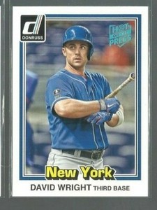  2015 Donruss Hot off the Press #212 David Wright 81 (ref 66271)
