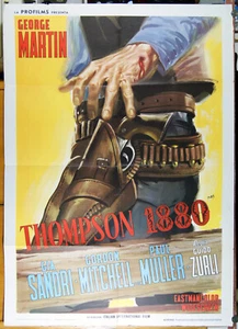 Plakat 2F Film THOMPSON 1880 George Martin Gia Sandri Gordon Mitchell WESTERN - Bild 1 von 1
