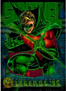 Tarjeta SkyBox Sentinel Chrome Legends 95 Universal Forces DC Comics No#129 - Imagen 1 de 4