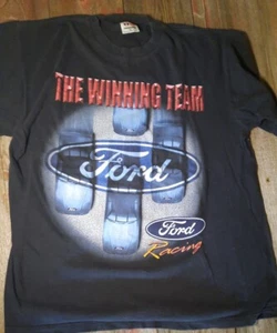3D Apparel The Winning Team Ford RacingTee Shirt Black Men's Sz XL - Picture 1 of 7