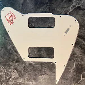 Parchment 3 Ply Pickguard for '65-'70 Gibson Non Reverse Firebird 1 +Decal OPT 1 - Picture 1 of 12