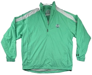 Colorado State University Rams 1/4 Zip Long Sleeved Under Armor XL Pullover Golf - Picture 1 of 11
