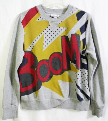 Sudadera 3.1 Phillip Lim Target Gris Jaspeado Boom Talla Mediana Foto 1 de 4