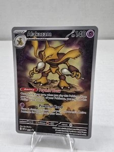 Alakazam Black Star Promo Holo 009 Mega Evolution Pokemon Juego de cartas coleccionables sellado - Imagen 1 de 3