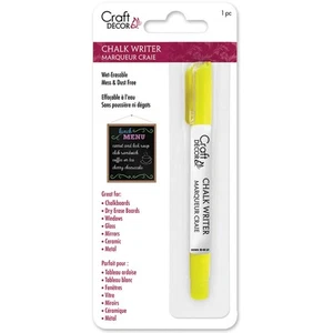 Escritor de tiza para decoración artesanal - amarillo neón - CD960-C - Imagen 1 de 2