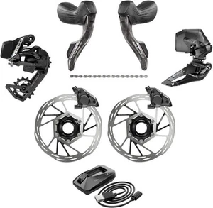 Grupo de carretera SRAM Force eTap AXS 2x12 velocidades - Palancas de cambio/freno HRD E1 - Imagen 1 de 1