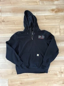 Carhartt Rain Defender Heavy Hooded 1/4 Zip Black Loose Fit Herren XL 100617-001 - Bild 1 von 9