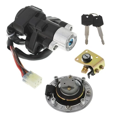 Interruptor de encendido para Suzuki Katana 600 Katana 750 tapa de gas cubierta bloqueo de asiento llave Foto 1 de 4