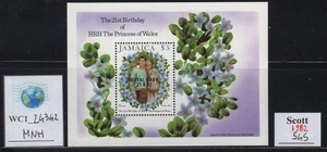 WC1_24342.BRIT. COL.:JAMAICA. Royal Baby 1982 souv. hoja. Sc. 545. MNH - Imagen 1 de 1
