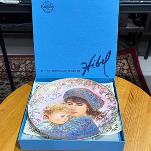 1987 Hibel Mother's Day Plate - Picture 1 of 5