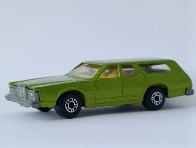 MATCHBOX 1978 COUGAR VILLAGER N0. 74 GREEN By LESNEY MERCURY MADE IN ENGLAND - Image 1 of 4