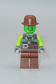 LEGO Ultra Agents Retox trans green head minifigure 70163