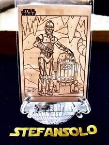 2025 star wars topps chrome color by the number #CP21 - Picture 1 of 2