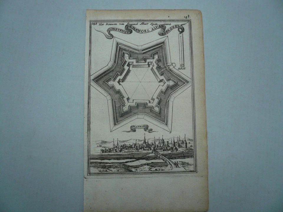 Barcelona, anno 1690, Manesson-Mallet, tamanho da folha: 19x11 cm.. - Imagem 1 de 1