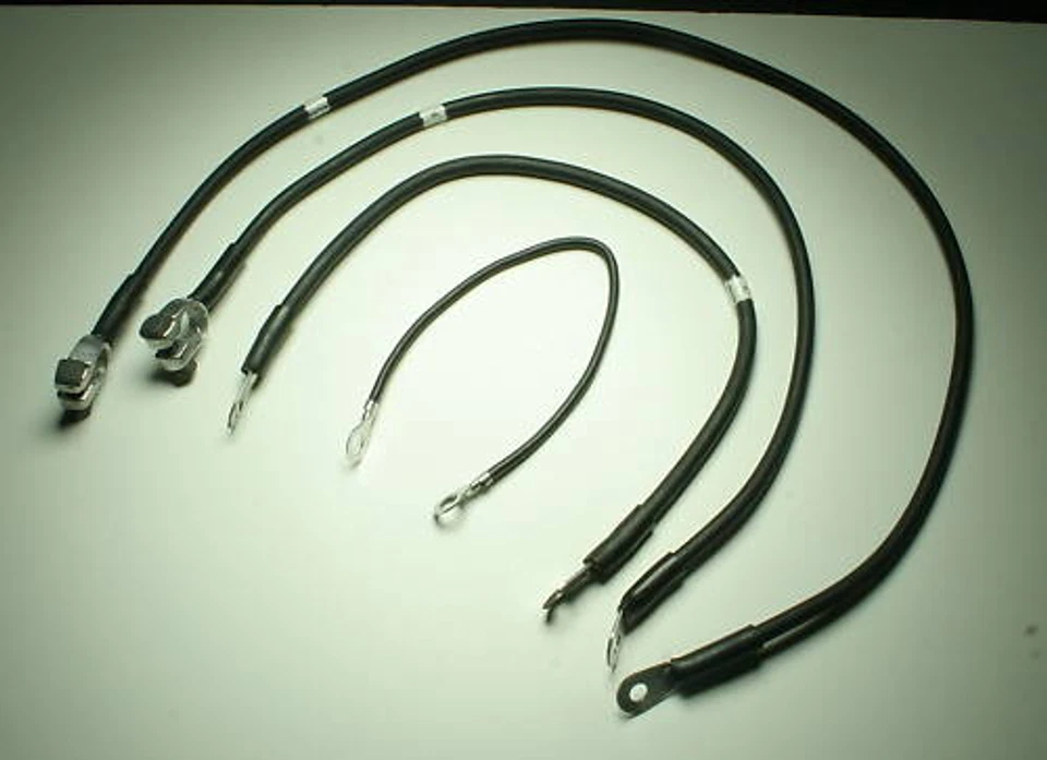 Juego de 4 cables de batería Lincoln Continental Mark II MK II 1956-57 como original Foto 1 de 1