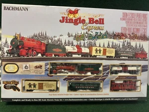 Bachmann 00724 HO SCALE JINGLE BELL EXPRESS (HO SCALE) Ready to Run Set - Picture 1 of 10