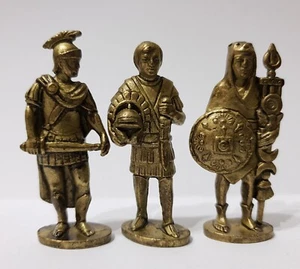 Soldatini Kinder figurines en metal Serie Romani 50mm lation - Foto 1 di 2