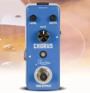 Rowin Analog Chorus Pedal For Guitar And Bass - Picture 1 of 9