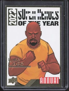 Luke Cage MI-3 [Super Heroes of the Year] 2022-23 Upper deck Marvel Annual - Picture 1 of 2