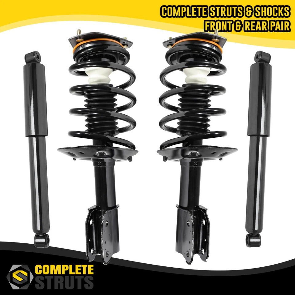 1997-2004 Oldsmobile Silhouette FWD Front Complete Strut & Rear Shock Absorber - Image 1 of 4
