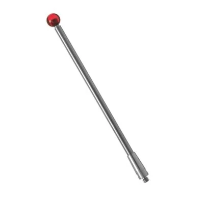 CMM Styli Probe Stylus Carbide Stem M2 Thread 4 mm Ruby A-5003-0045 KMG Taster - Image 1 of 2