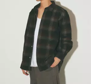 (ASK availability first) JOURNAL STANDARD Patterned corduroy regular shirt new - Picture 1 of 13