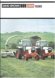 David Brown Case Tractor 1690 Brochure - Picture 1 of 1