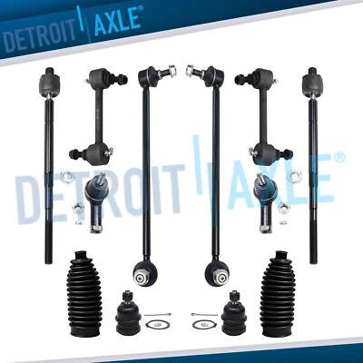 前领带杆球接头后摇杆链接套件适用于 2003 - 2008 现代 Tiburon — 第 1/4 张图片