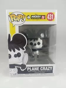 Funko Pop! - Aereo Crazy Topolino #431- Disney 90° anniversario con protezione - Foto 1 di 6
