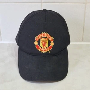 Manchester United Cap Strap Back Mütze schwarz Fußball Official Member TOP - Bild 1 von 11