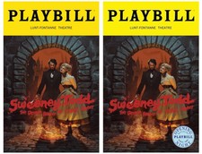 Sweeney Todd Playbill - Josh Groban / Annaleigh Ashford / Ruthie Ann Miles