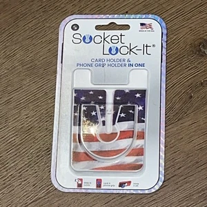 Socket Lock-It Card holder & Grip holder in one Made in USA hold 3 cards A900 - Picture 1 of 3