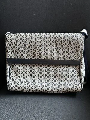 LOUIS QUATORZE PARIS Structured Bag Laptop Messenger W/Dust Bag NEW - Image 1 of 4