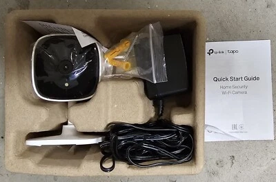 TP-Link Tapo C110 Home Security Wi-Fi Camera -3MP Full HD - White #472 - Image 1 of 4