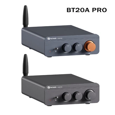 Fosi Audio BT20A PRO 300W x 2 TPA3255 2 Channel Bluetooth 5.0 Power Amplifiers - image 1 of 4