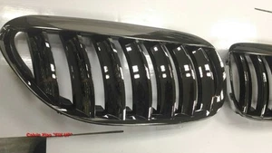 MIT CHROMED PIANO RED FRONT KIDNEY GRILLE BMW E63 E64 6 SERIES 2004-2010 - Picture 1 of 8