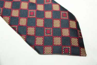 Corbata de seda MASSIMO DE VITO hecha en Italia F74102 Foto 1 de 4