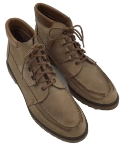 Womens 11 Easy Spirit Hiking Boots High Tops Tan Lace Up Non Slip Sole - Picture 1 of 10