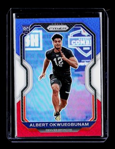 Albert Okwuegbunam 2020 Panini Prizm Prizm Red White and Blue #316