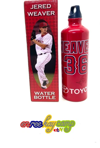 Jared Weaver Los Angeles Angels SGA Water Bottle Cover