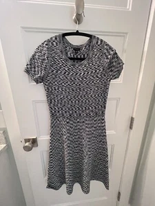 Ann Taylor Petite Black & White Kleid Größe XS - Bild 1 von 2