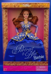 Mattel Barbie 1997 - Portrait In Blue Special Edition USA Walmart Exclusive BNIB - Picture 1 of 11