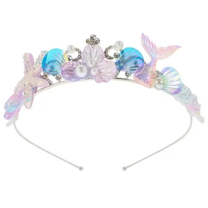 Mermaid Hair Child Little Girl Accessories Childrens Headband - Picture 1 of 10