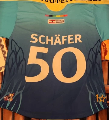 Eisbären Berlin Warm-up Trikot Maxim Schäfer - Bild 1 von 4